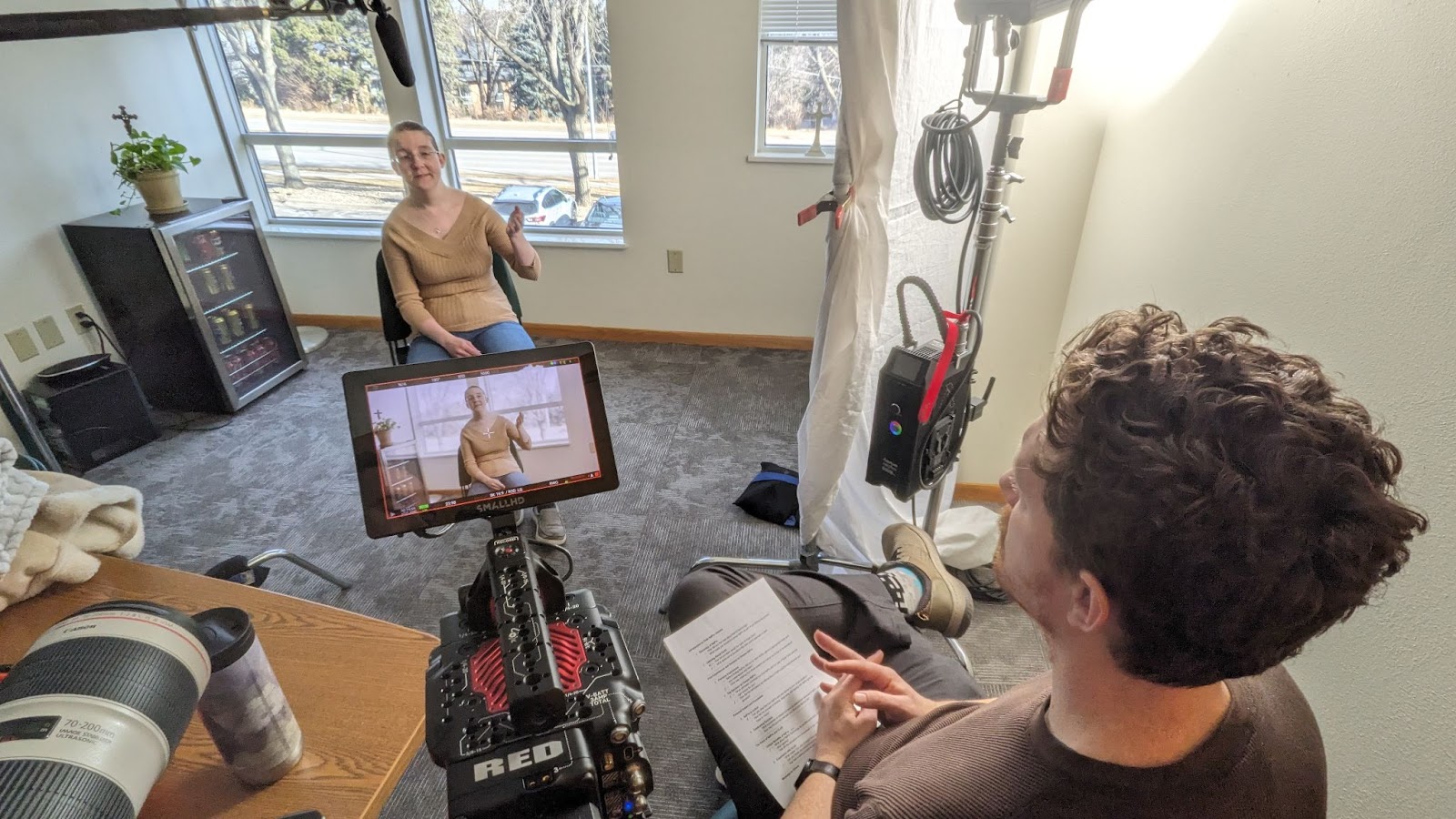 Professional LinkedIn Video Content Production Behind the Scenes