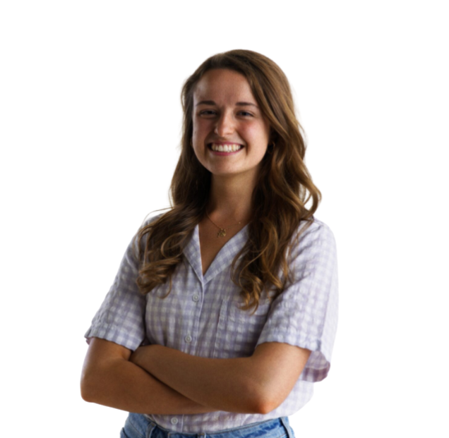 Alexis Gosenheimer, editor and producer at Backflip, in a natural portrait that reflects her positive energy and production expertise