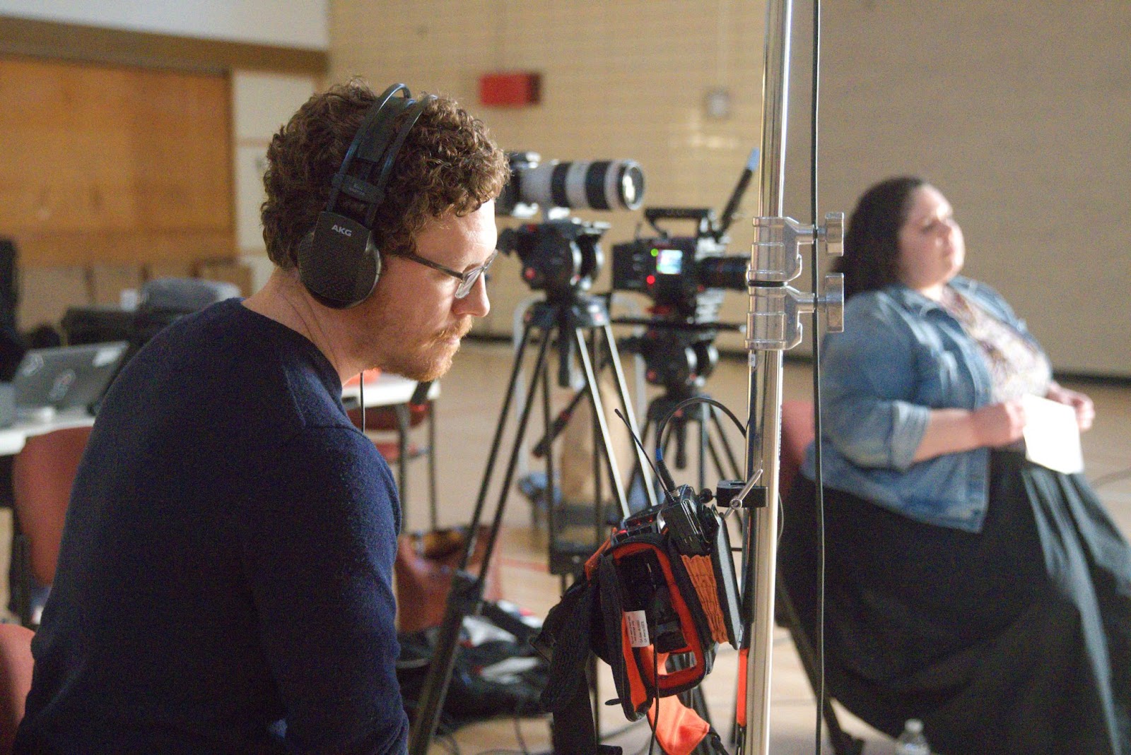 Professional Audio-Visual Production in Video Marketing Setup